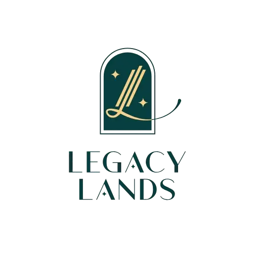 Legacy Lands logo for premium farmhouse plots in Velhe near Pune